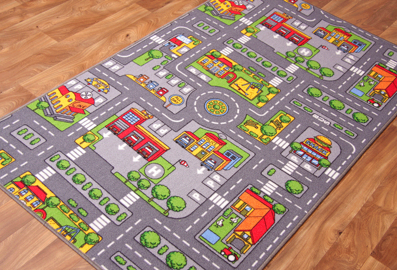 children's road play mat